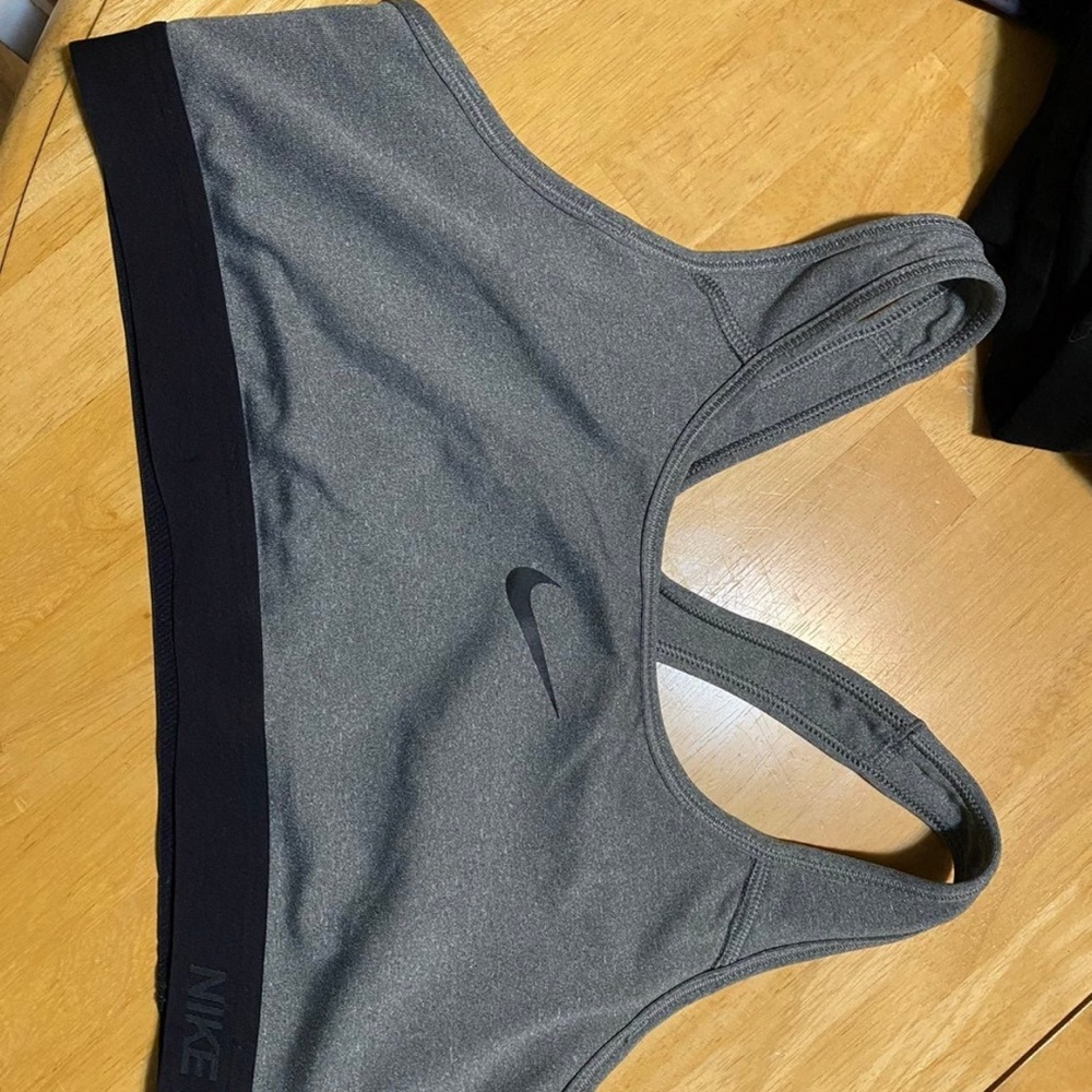 Nike Gray Sports Bra